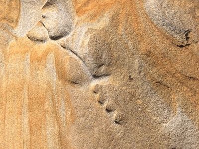 Sandstone rock textures